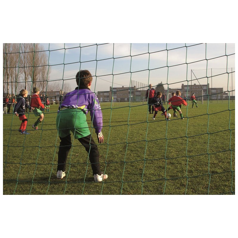 Filets de but de football juniors sans nœuds pour buts 5m x 2m